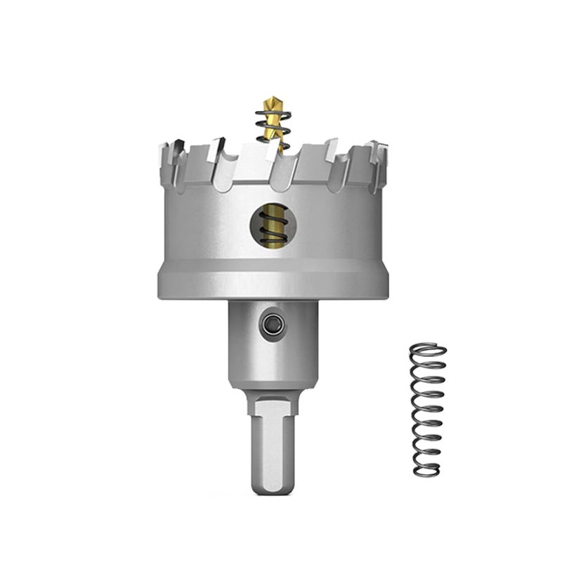 GSTK Upgrade Heavy Duty Carbide Hole Saw,Metal Steel Hole Saw Drill Bit,TCT Hole Cutter-Alloy Hardness Upgrade, Life Upgrade,Use for Stainless Steel, mild Steel, Iron, Copper,etc (52mm|2-1/16") - Image 1